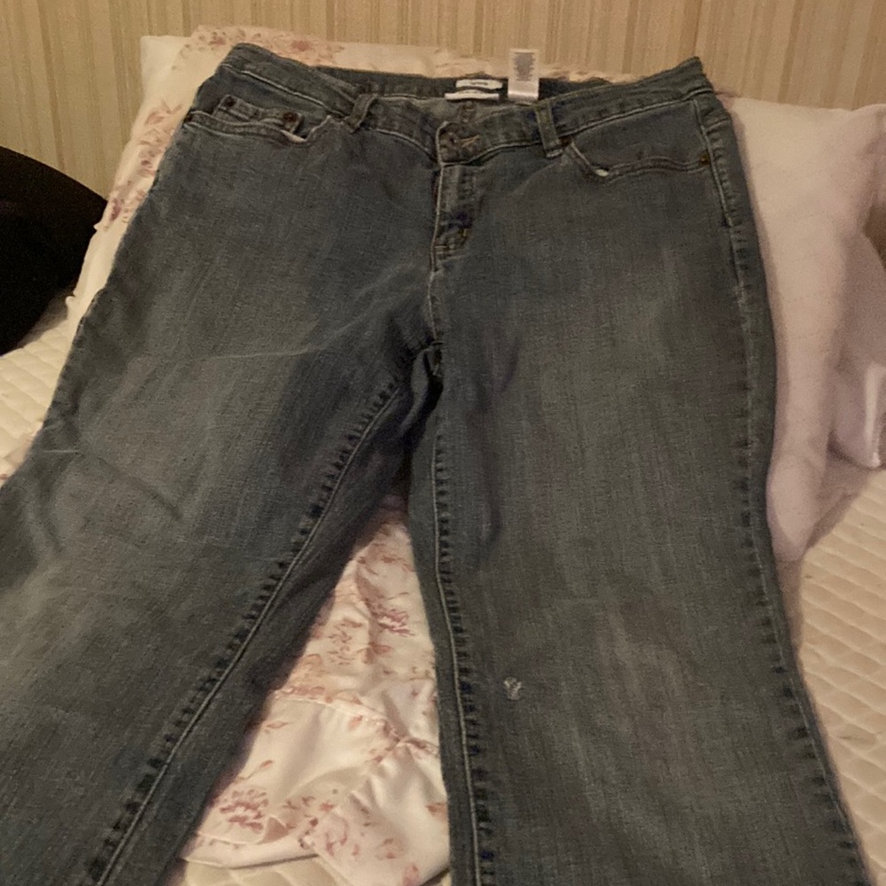 Boot cut, jeans, size 12